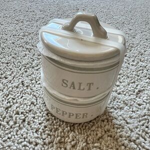 Rae Dunn Stackable Salt & Pepper